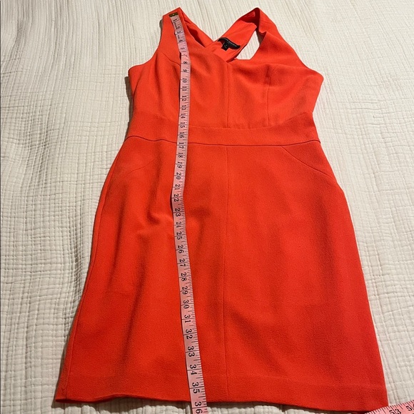 Banana Republic V-Neck Coral Dress with Back Cutouts - Picture 6 of 6